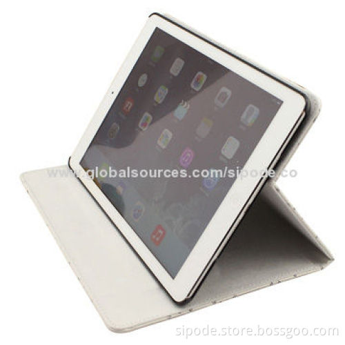 Special Design Stand Leather Cover for iPad Air